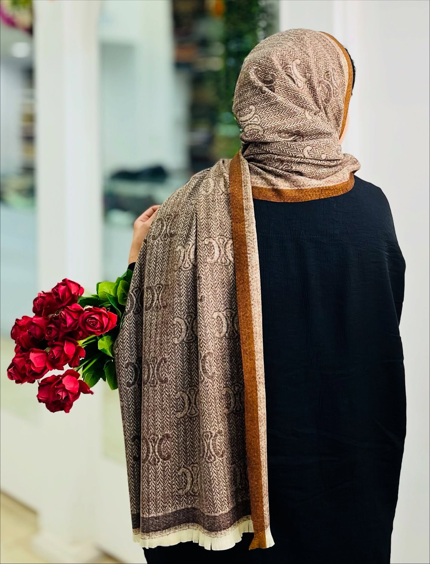 شال موهر دو رو وارداتی